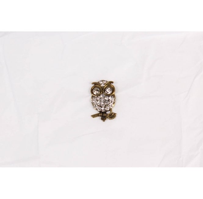 Winter Woodland TwittTwoo Owl Broach