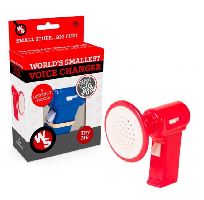 "Worlds Smallest Voice Changer"